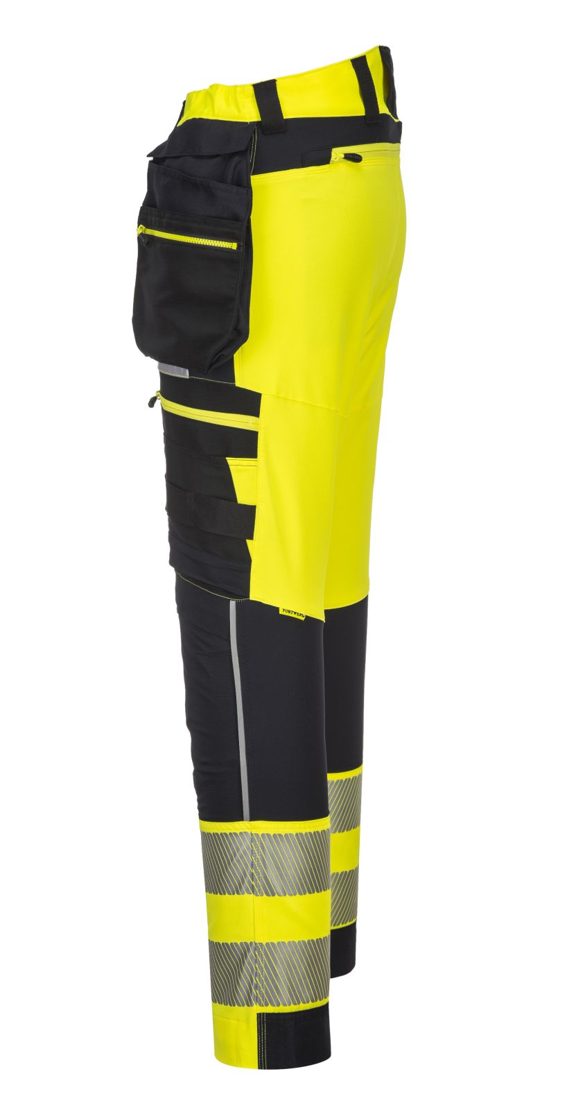 Portwest DX4-Hi-Vis broek DX442 geel-zwart(YB)