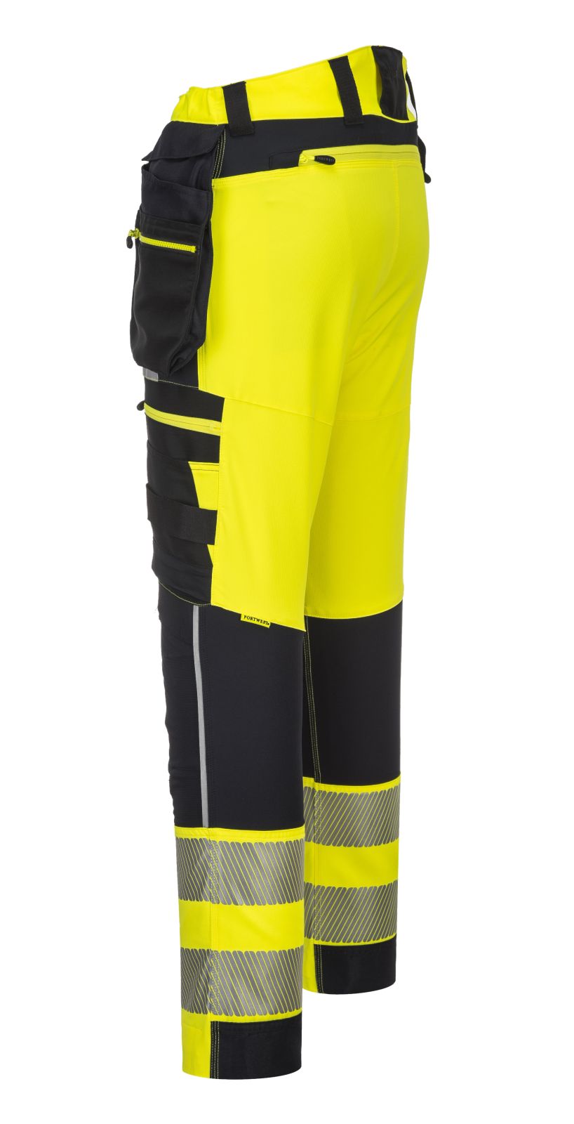 Portwest DX4-Hi-Vis broek DX442 geel-zwart(YB)