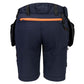 Portwest DX4 Werkkleding Korte Broek DX444 afneembare holsterzakken donker marineblauw(DN)