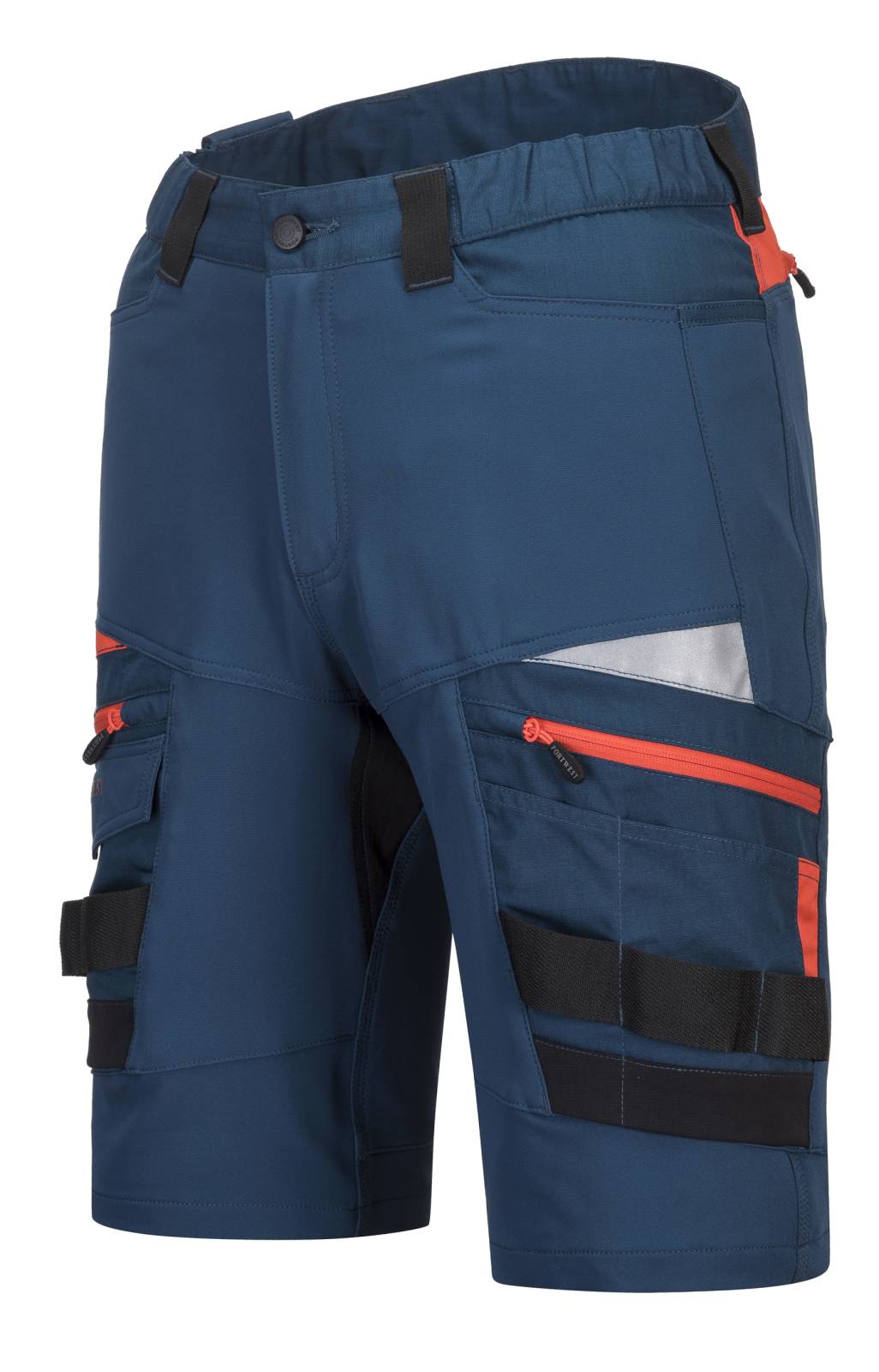 Portwest DX4 Korte Broeken DX444 afneembare holsterzakken stretch metroblauw(MB)