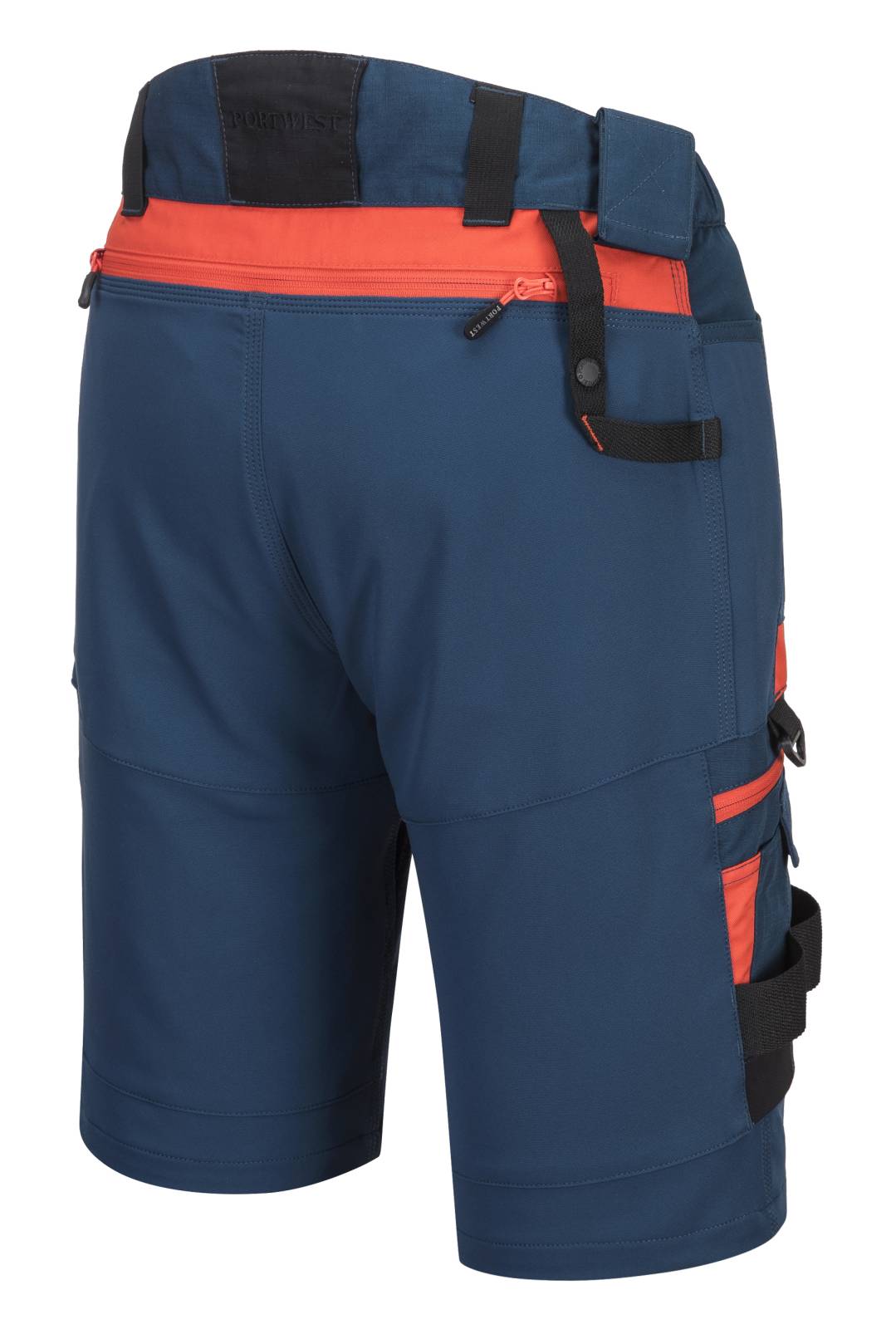 Portwest DX4 Korte Broeken DX444 afneembare holsterzakken stretch metroblauw(MB)