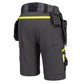 Portwest DX4 Korte Broeken DX444 afneembare holsterzakken stretch metaalgrijs(MG)