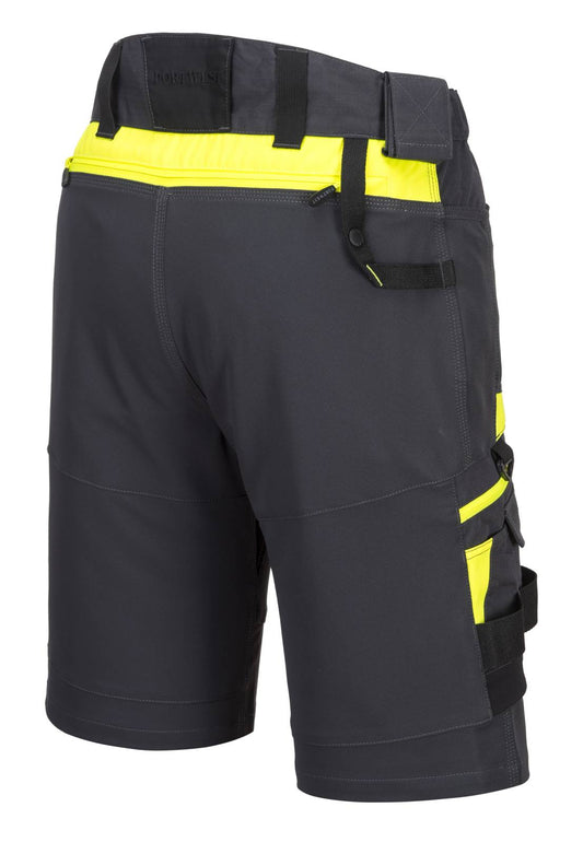 Portwest DX4 Korte Broeken DX444 afneembare holsterzakken stretch metaalgrijs(MG)