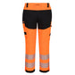 Portwest DX4 Hoge zichtbaarheid Regenbroek DX448 Hi-Vis oranje-zwart(OB)