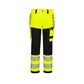 Portwest DX4 Hoge zichtbaarheid Regenbroek DX448 Hi-Vis geel-zwart(YB)