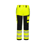 Portwest DX4 Hoge zichtbaarheid Regenbroek DX448 Hi-Vis geel-zwart(YB)