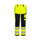 Portwest DX4 Hoge zichtbaarheid Regenbroek DX448 Hi-Vis geel-zwart(YB)