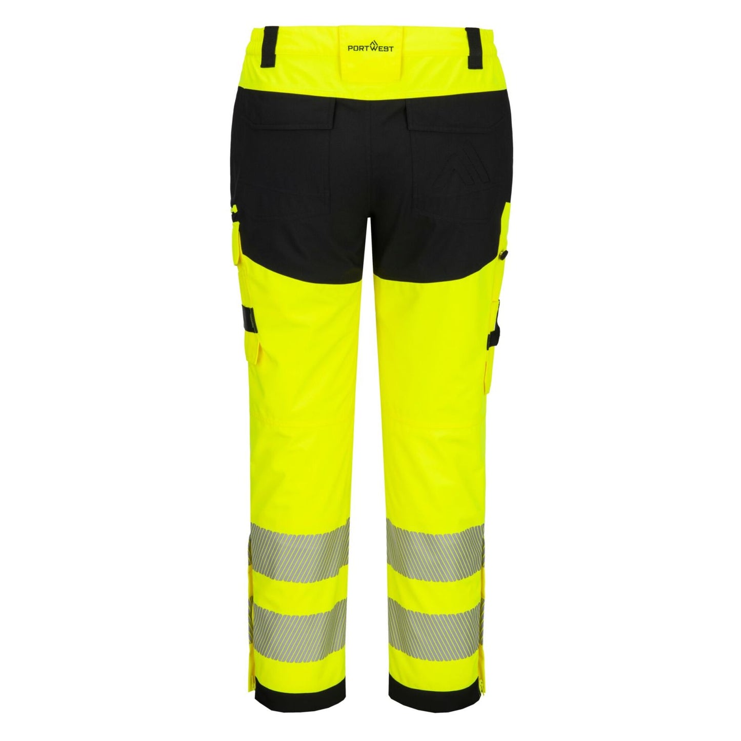Portwest DX4 Hoge zichtbaarheid Regenbroek DX448 Hi-Vis geel-zwart(YB)