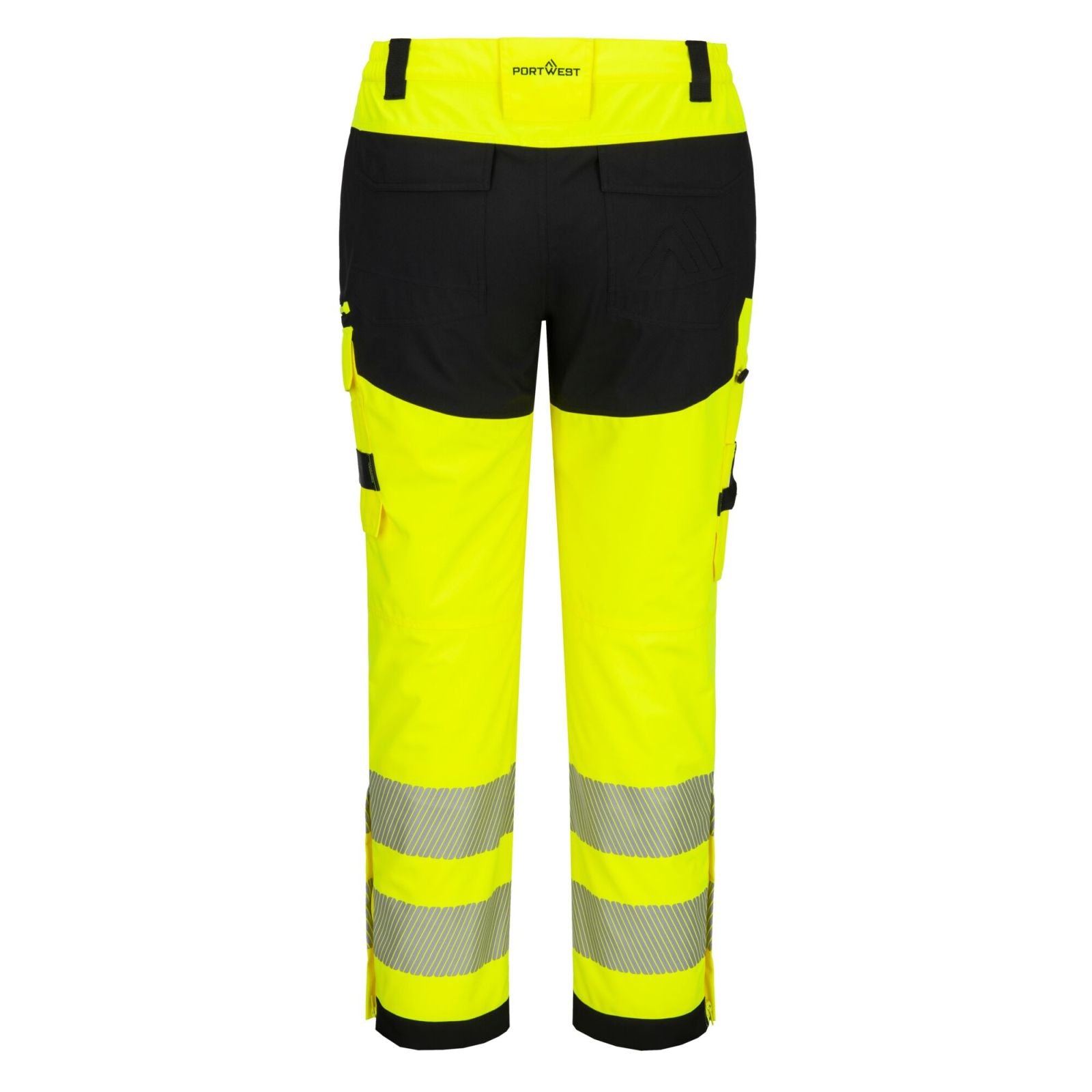 Portwest DX4 Hoge zichtbaarheid Regenbroek DX448 Hi-Vis geel-zwart(YB)