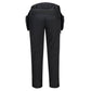Portwest DX4 Bescherming Tegen Alle Weersomstandigheden Broek DX450 Softshell afneembare holsterzakken Volledig zwart(AB)