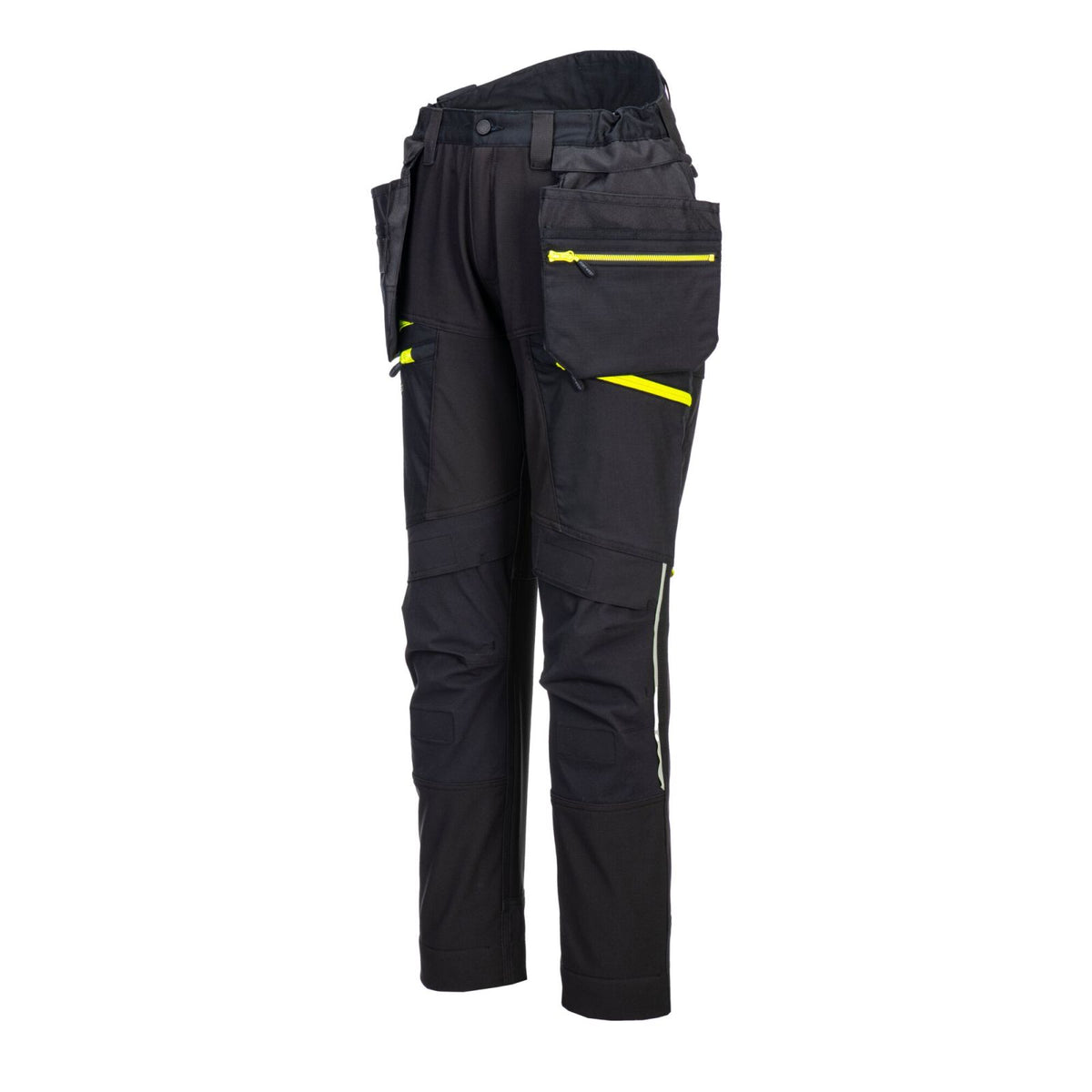 Portwest DX4 Broek DX450 Softshell afneembare holsterzakken stretch zwart(BK)