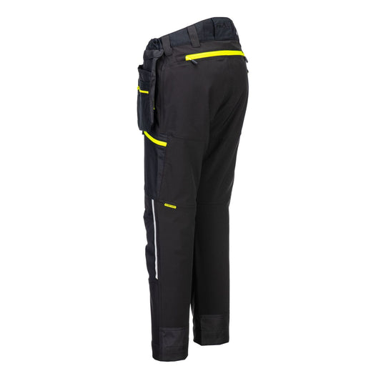 Portwest DX4 Broek DX450 Softshell afneembare holsterzakken stretch zwart(BK)