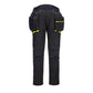 Portwest DX4 Broek DX450 Softshell afneembare holsterzakken stretch zwart(BK)