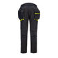Portwest DX4 Broek DX450 Softshell afneembare holsterzakken stretch zwart(BK)