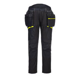 Portwest DX4 Broek DX450 Softshell afneembare holsterzakken stretch zwart(BK)