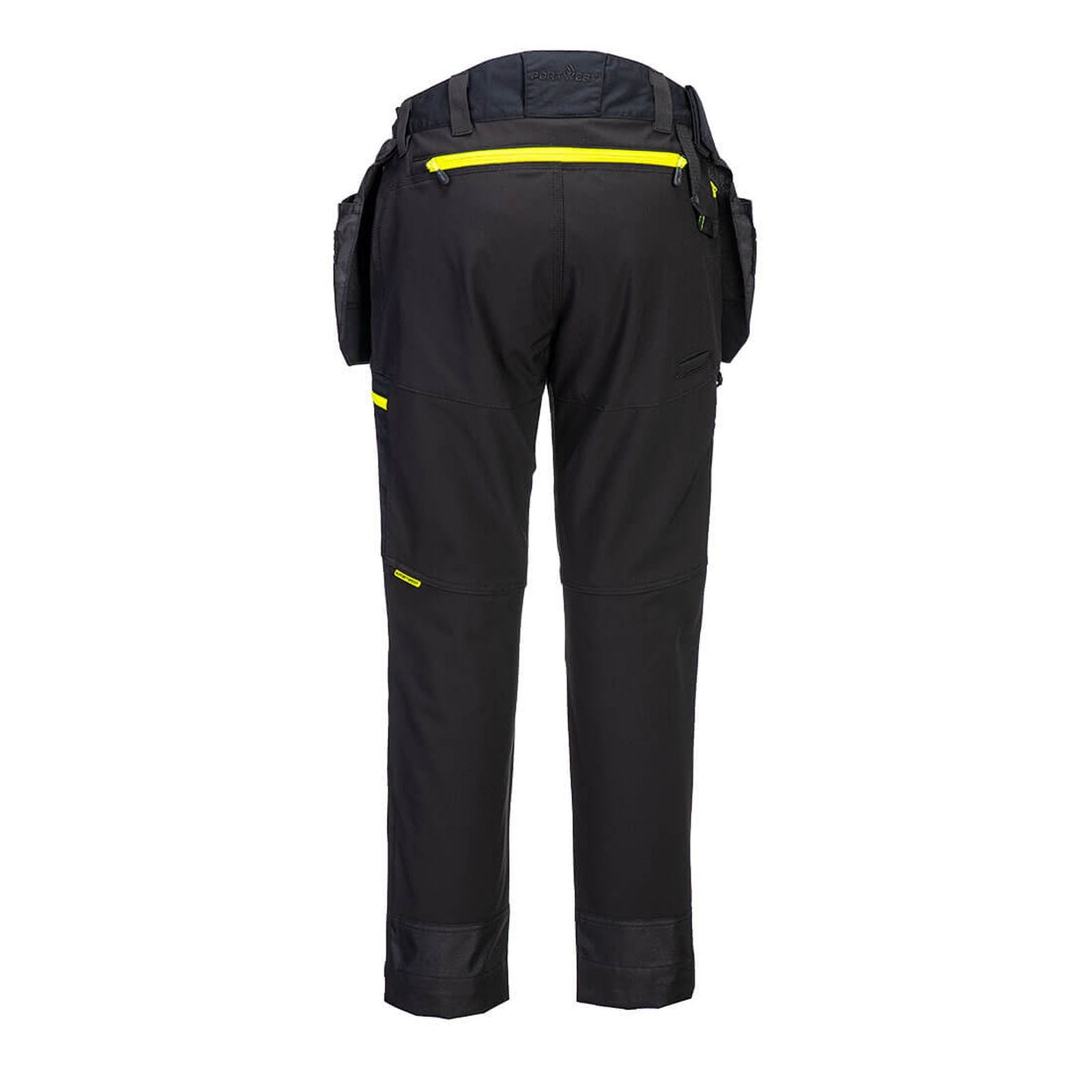 Portwest DX4 Broek DX450 Softshell afneembare holsterzakken stretch zwart(BK)