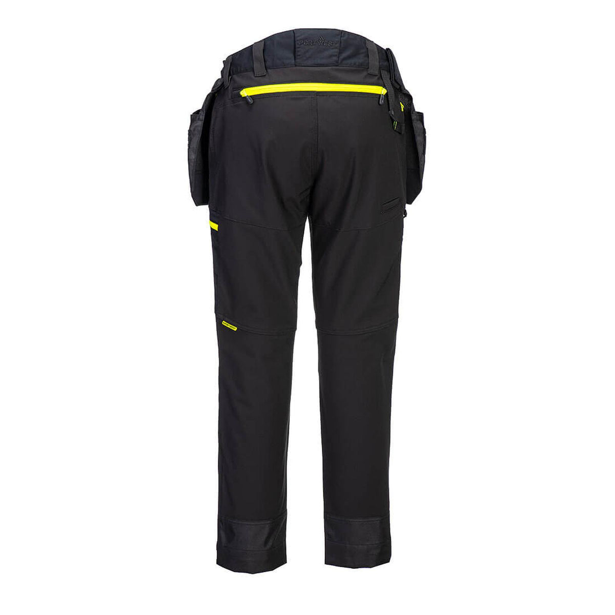 Portwest DX4 Broek DX450 Softshell afneembare holsterzakken stretch zwart(BK)