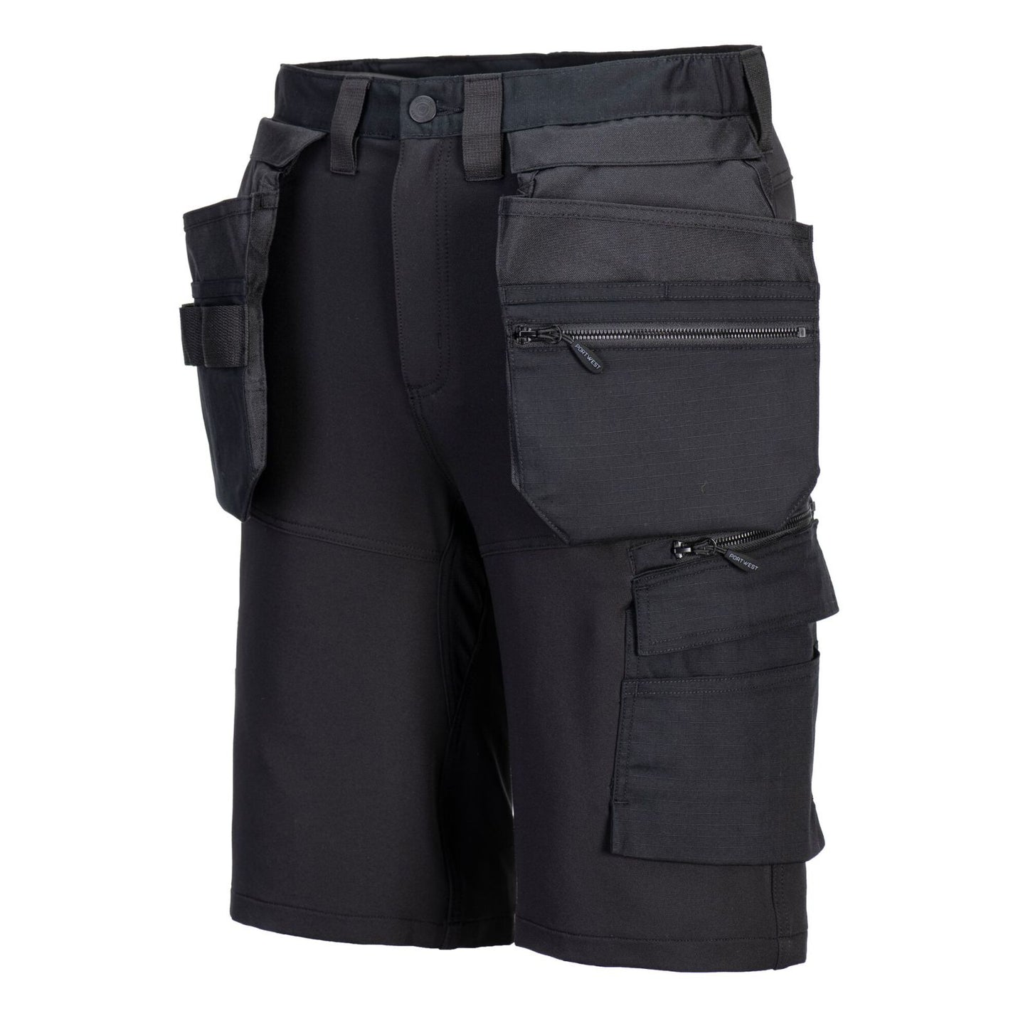 Portwest DX4 Korte Broek DX451 holsterzakken zwart(BK)