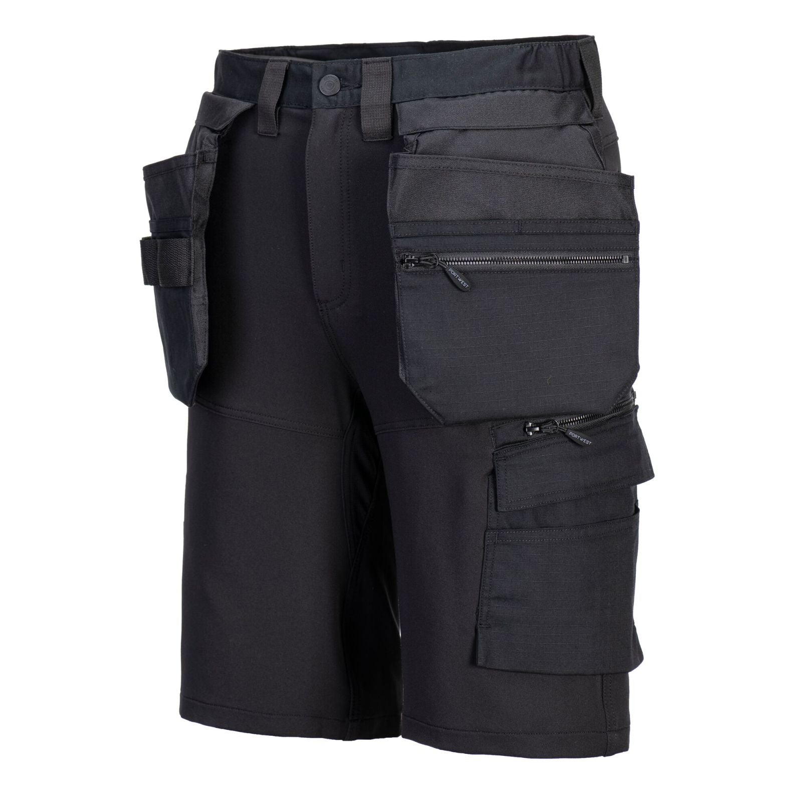 Portwest DX4 Korte Broek DX451 holsterzakken zwart(BK)