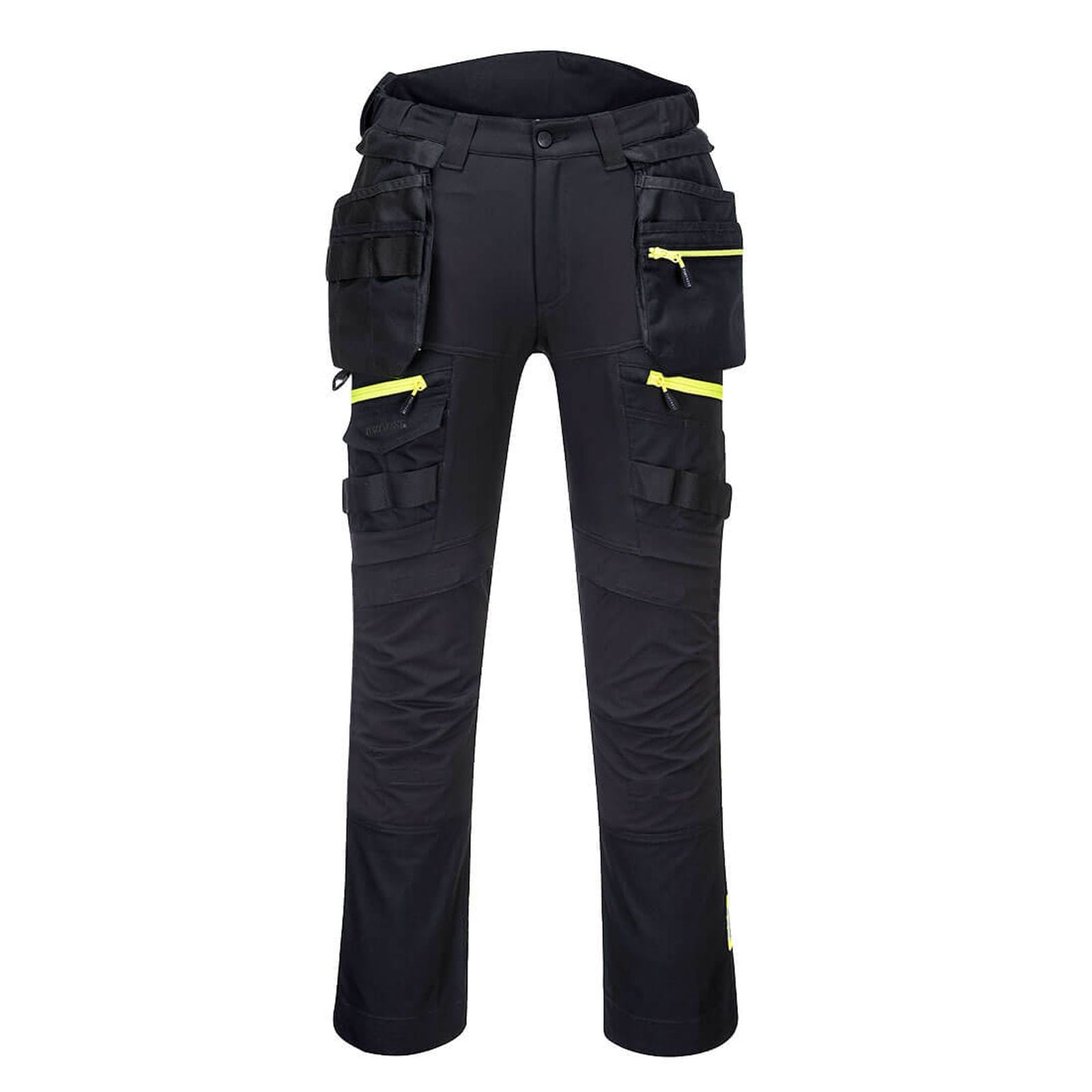 Portwest DX4 Broek DX452 dames afneembare holsterzakken stretch zwart(BK)