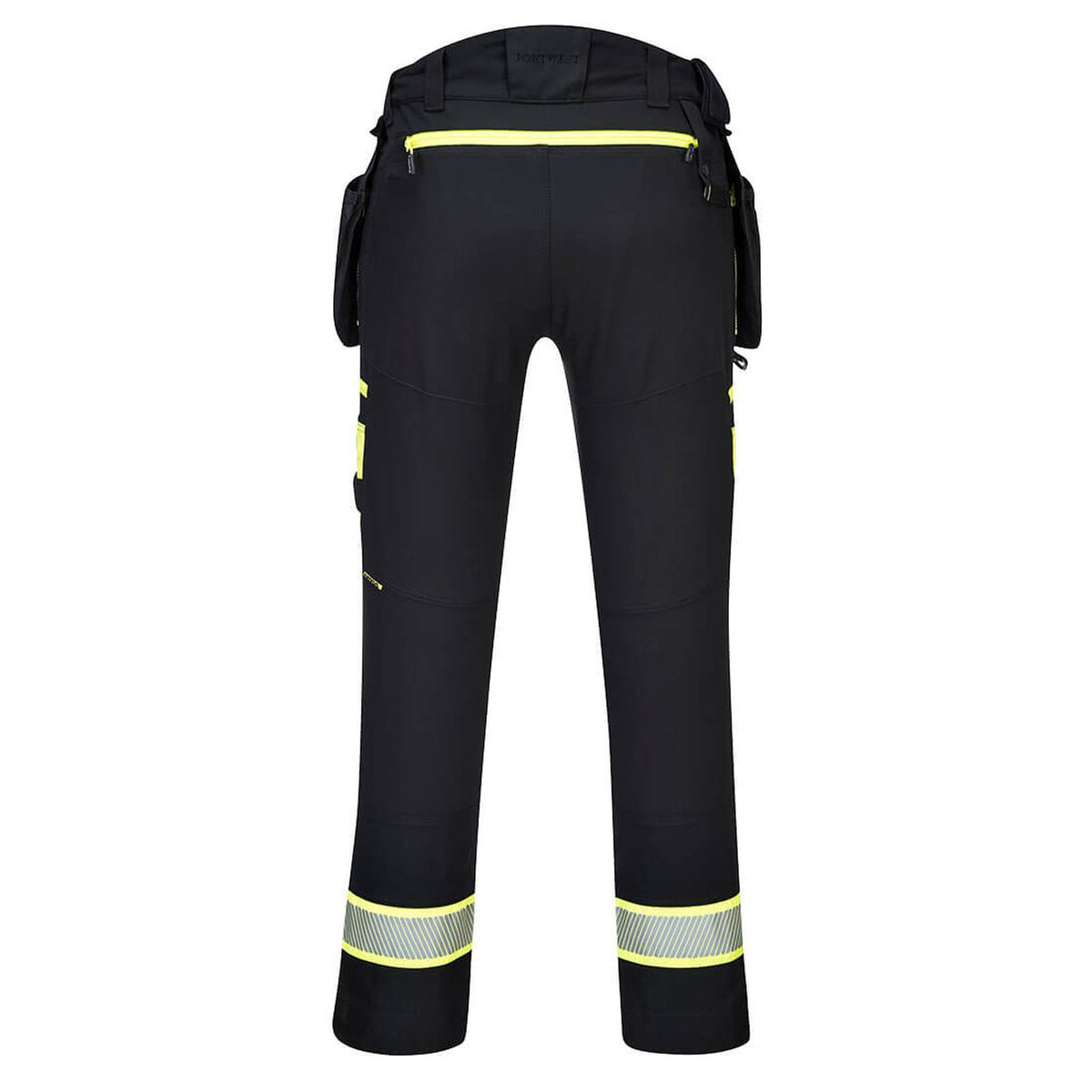 Portwest DX4 Broek DX452 dames afneembare holsterzakken stretch zwart(BK)