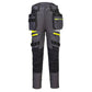 Portwest DX4 Broek DX452 dames afneembare holsterzakken stretch metaalgrijs(MG)