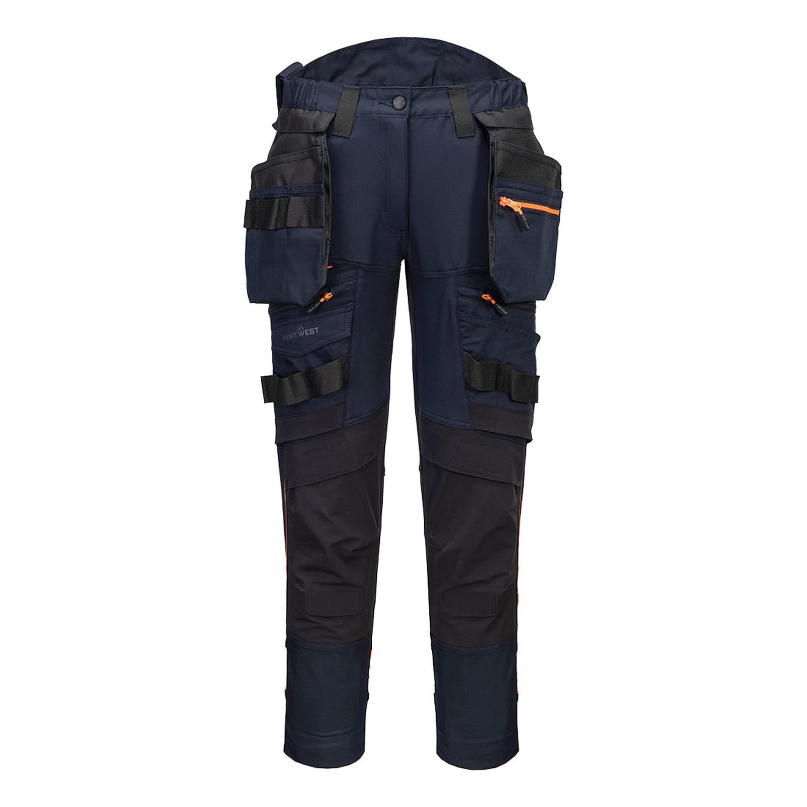Portwest DX4 Werkkleding Broek DX452 afneembare Holsterzakken dames donker marineblauw(NV)