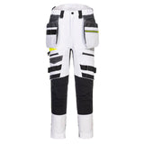 Portwest DX4 Broek DX452 dames afneembare holsterzakken stretch wit(WH)
