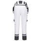 Portwest DX4 Broek DX452 dames afneembare holsterzakken stretch wit(WH)