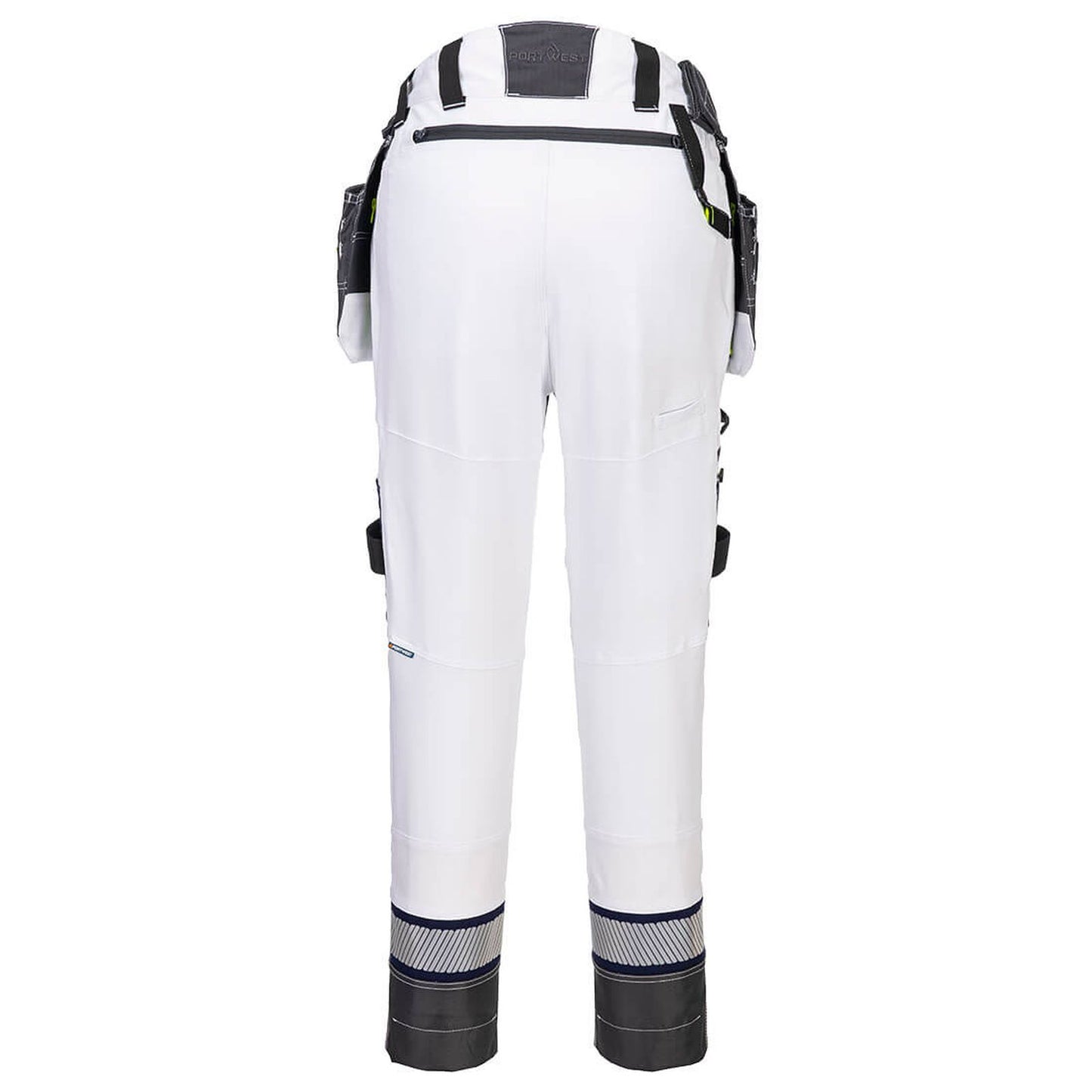 Portwest DX4 Broek DX452 dames afneembare holsterzakken stretch wit(WH)