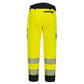 Portwest DX4 Hoge zichtbaarheid Broek DX453 HiVis  Service geel-zwart(YB)