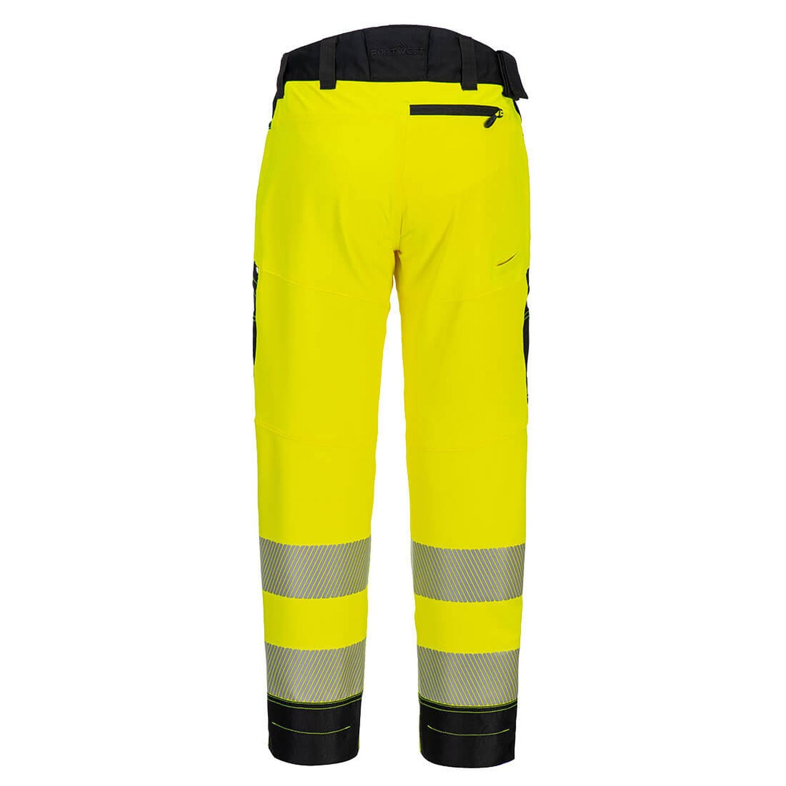 Portwest DX4 Hoge zichtbaarheid Broek DX453 HiVis  Service geel-zwart(YB)