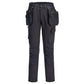 Portwest DX4 Ambacht Werkbroek DX456 stretch slim-fit zwart(BK)