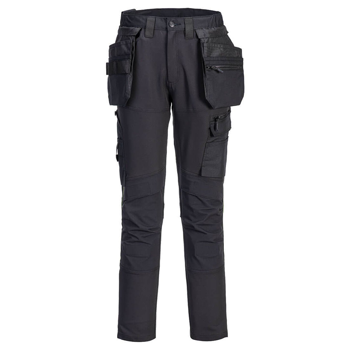 Portwest DX4 Ambacht Werkbroek DX456 stretch slim-fit zwart(BK)