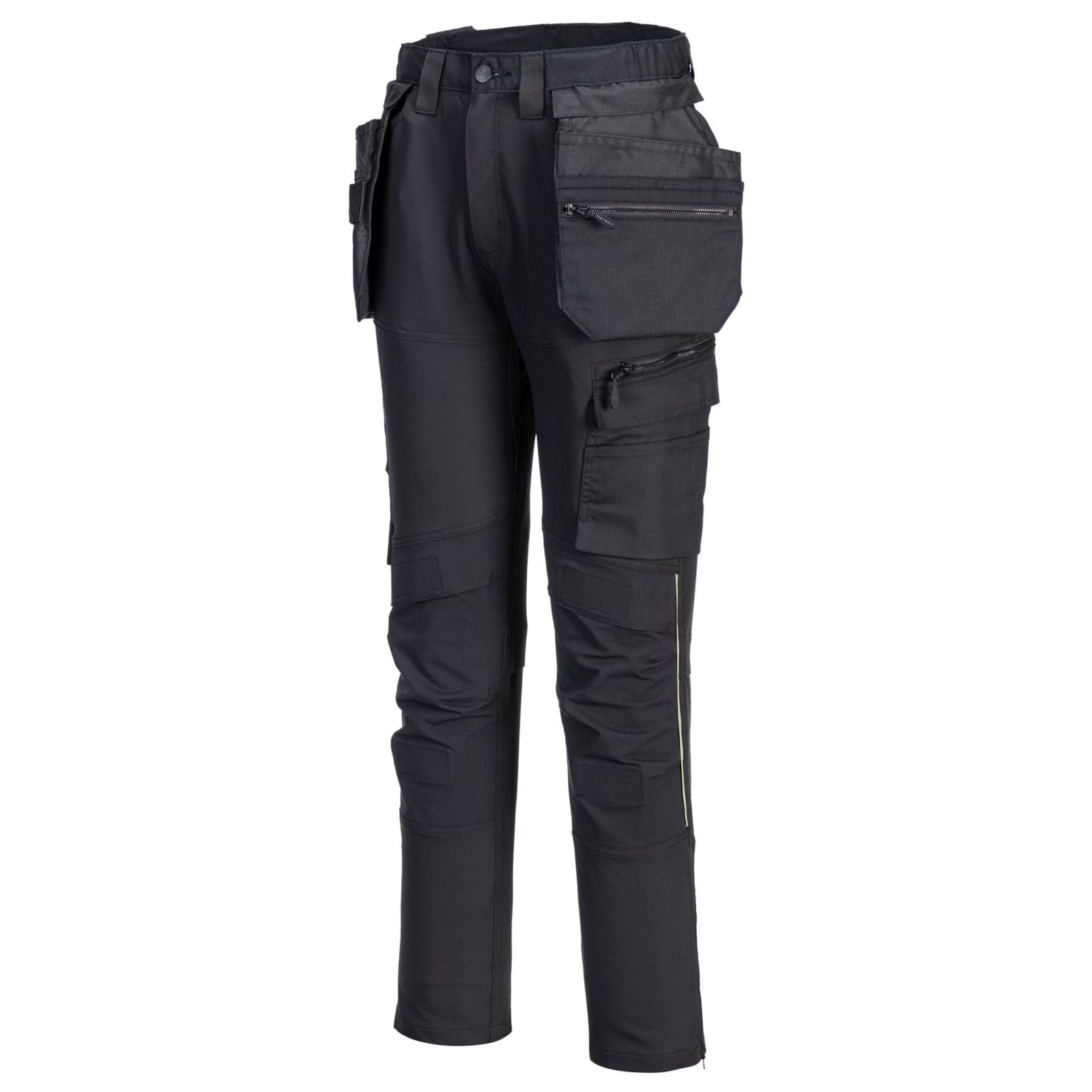 Portwest DX4 Ambacht Werkbroek DX456 stretch slim-fit zwart(BK)