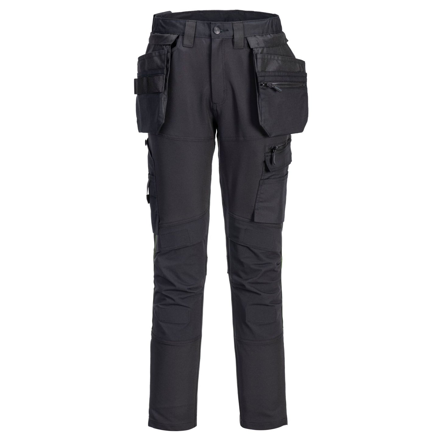Portwest DX4 Ambacht Werkbroek DX456 stretch slim-fit zwart(BK)
