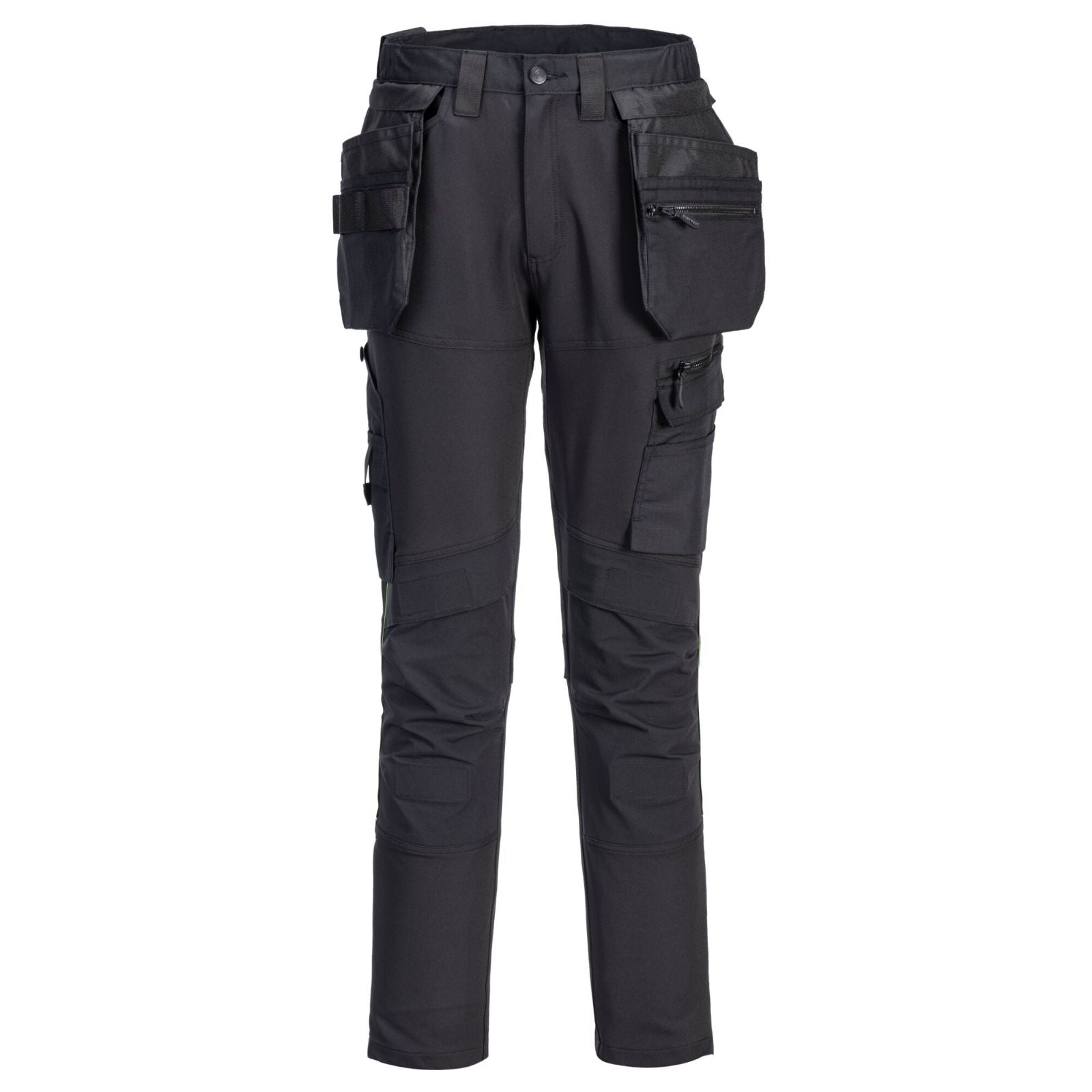 Portwest DX4 Ambacht Werkbroek DX456 stretch slim-fit zwart(BK)