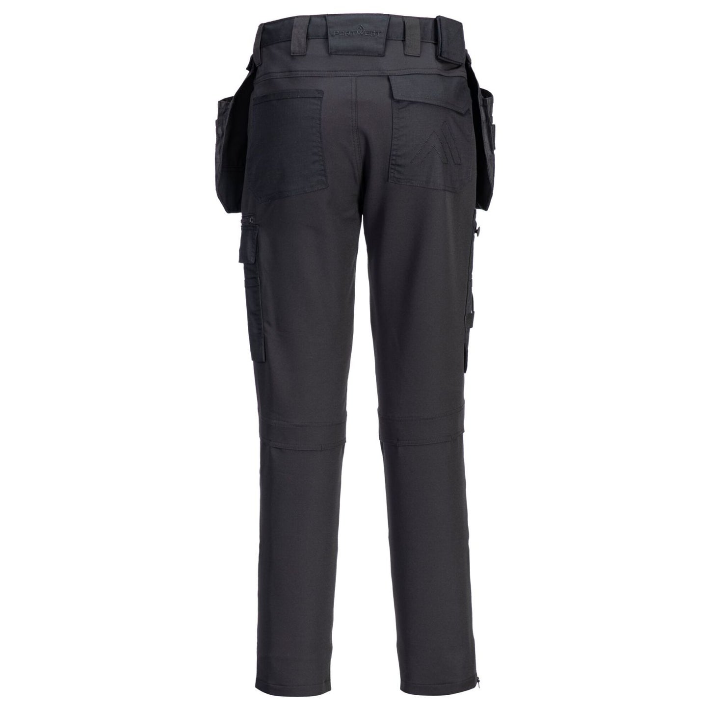 Portwest DX4 Ambacht Werkbroek DX456 stretch slim-fit zwart(BK)