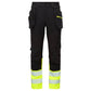 Portwest DX4 Hi-Vis Werkbroek DX457 HiVis Klasse 1 geel-zwart(YB)