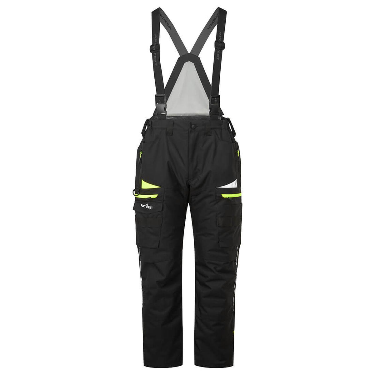 Portwest DX4 Winter Winterbroek DX458 InsulatexPro waterdicht zwart(BK)
