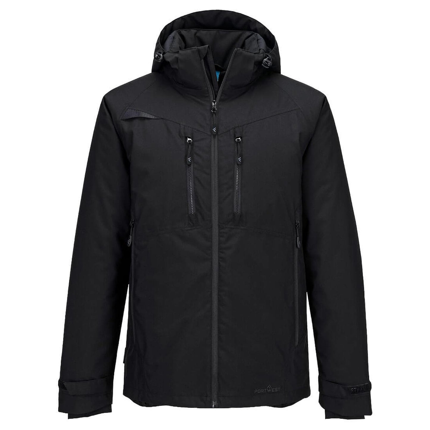 Portwest DX4 Bescherming Tegen Alle Weersomstandigheden Winterjas DX460 Volledig zwart(AB)