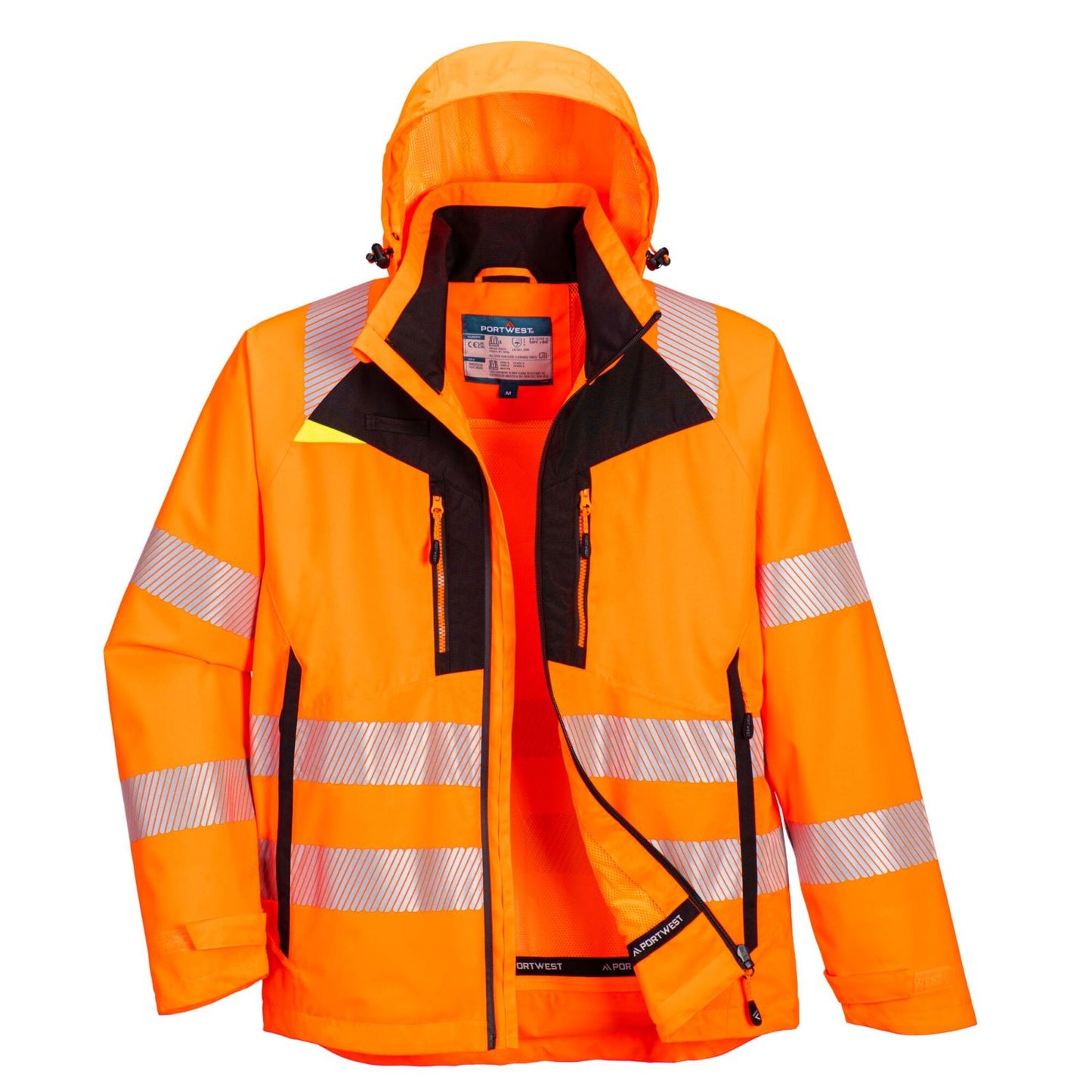 Portwest DX4 Hi-Vis Regenjack DX462 HiVisTexPro oranje(OR)