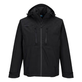 Portwest DX4 Alle Weersomstandigheden Regenjack DX463 waterdicht ademend Volledig zwart(AB)