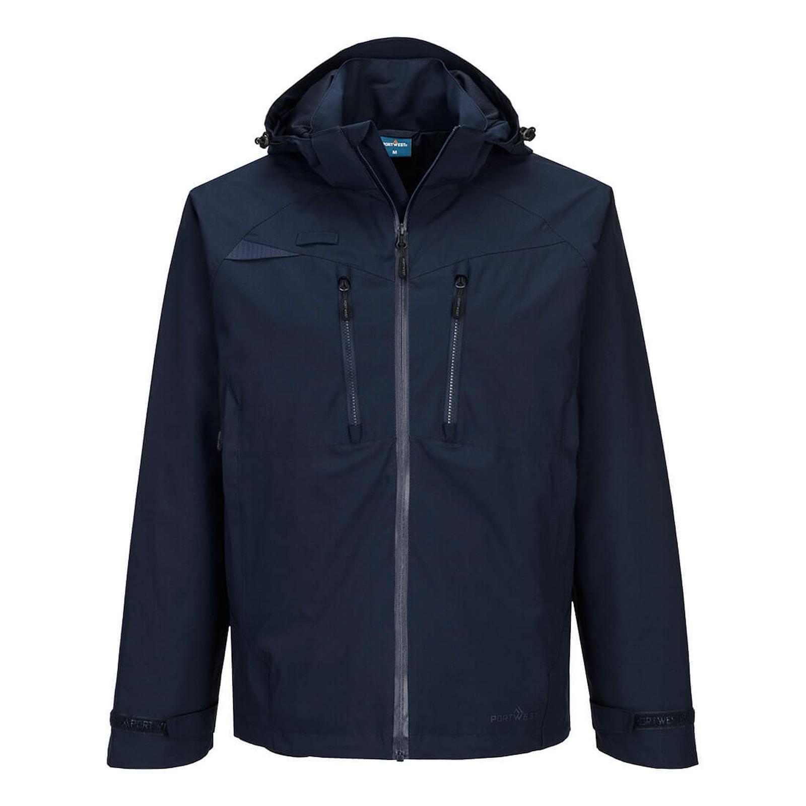 Portwest DX4 Bescherming Tegen Alle Weersomstandigheden Regenjack DX463 waterdicht ademend Volledig marineblauw(AN)