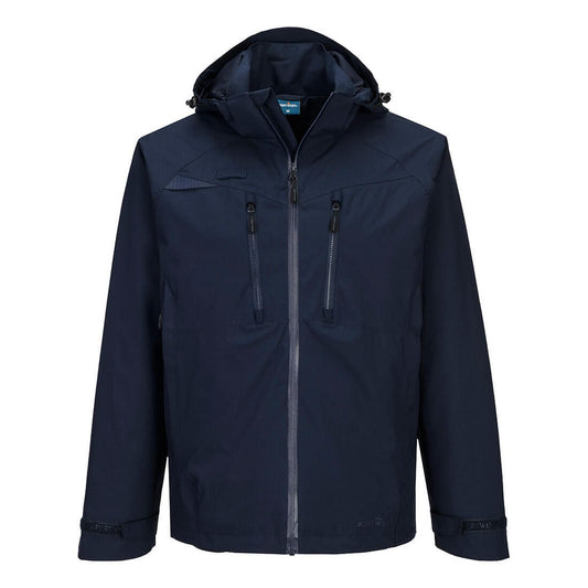 Portwest DX4 Bescherming Tegen Alle Weersomstandigheden Regenjack DX463 waterdicht ademend Volledig marineblauw(AN)