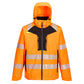 Portwest DX4 Hi-Vis Jack DX466 4-in-1 Hi-Vis-Tex Pro waterdicht stretch oranje-zwart(OB)