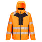 Portwest DX4 Hi-Vis Jack DX466 4-in-1 Hi-Vis-Tex Pro waterdicht stretch oranje-zwart(OB)