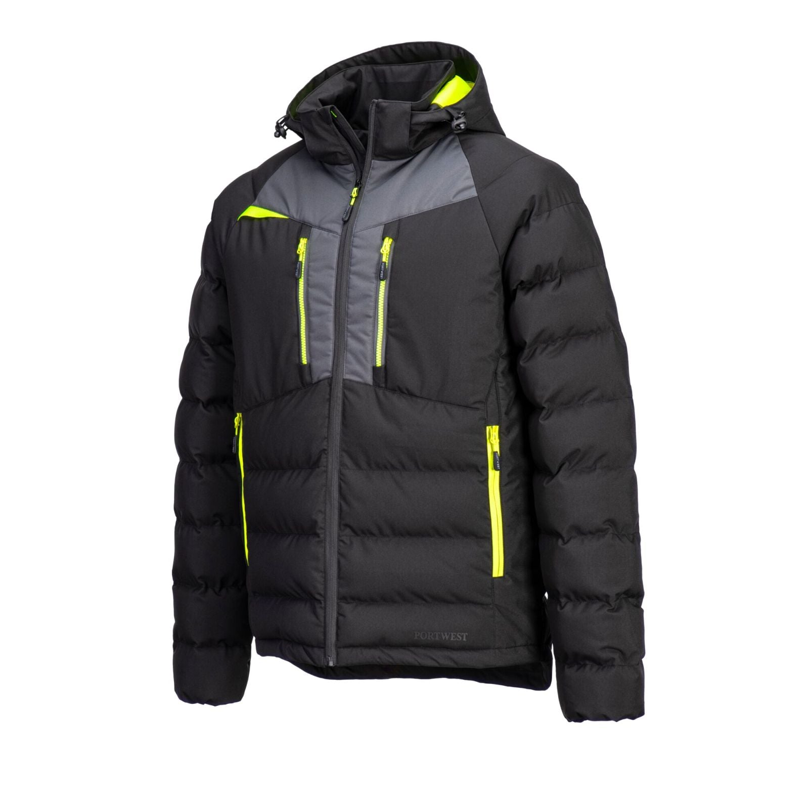 Portwest DX4 Jack DX468 zwaar gevoerd baffle stretch zwart(BK)