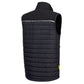 Portwest DX4 Bodywarmer DX470 hybrid baffle zwart(BK)