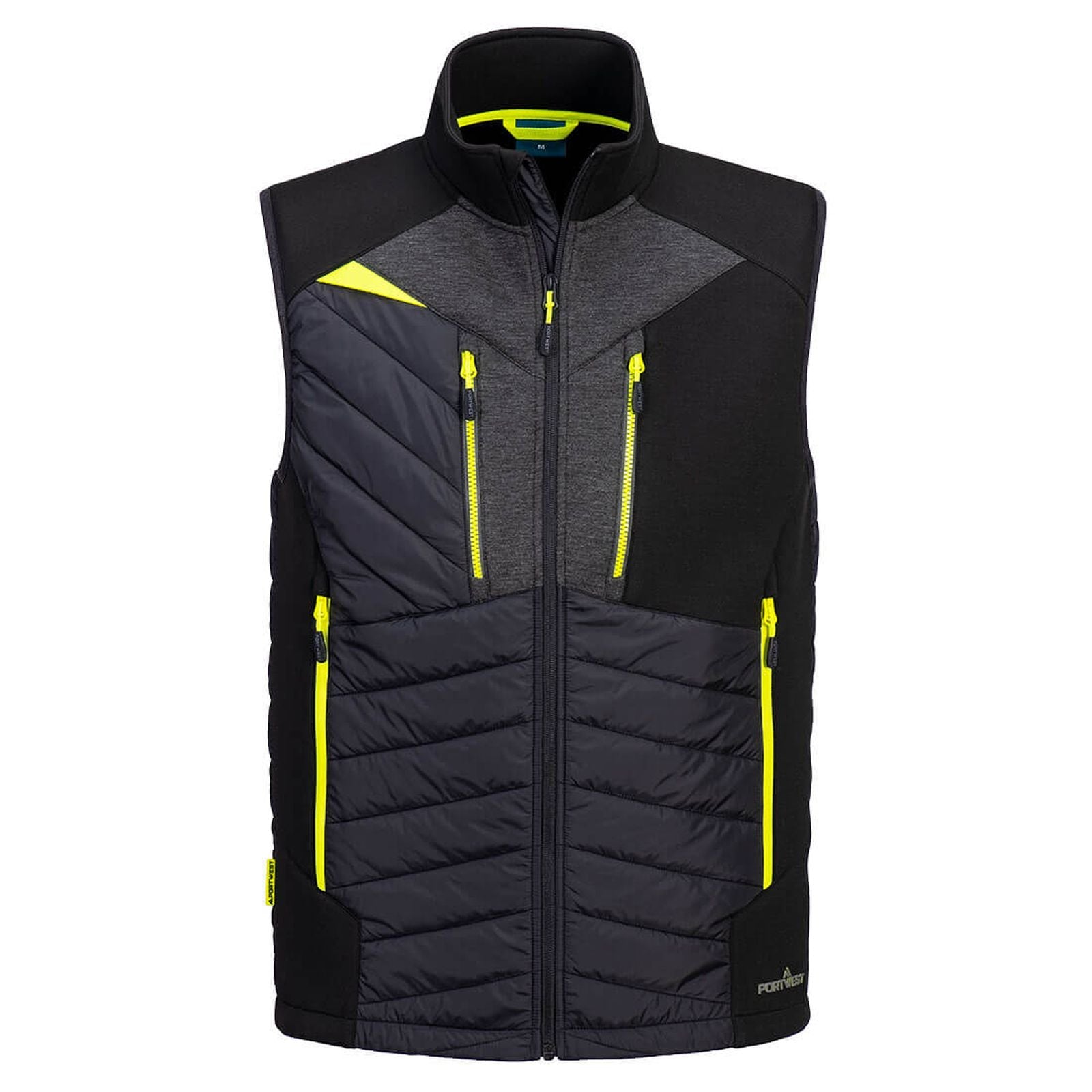 Portwest DX4 Bodywarmer DX470 hybrid baffle zwart(BK)